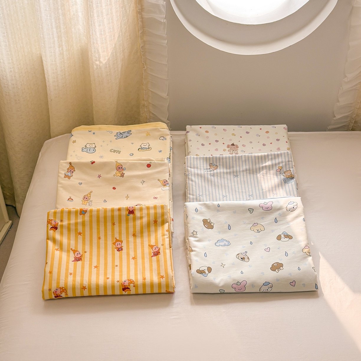 91家纺网 家纺一手货源 找家纺 呗旺鹿 2026新款全棉纯棉40支13070卡通印花四件套 组合图仅供展示不可下单