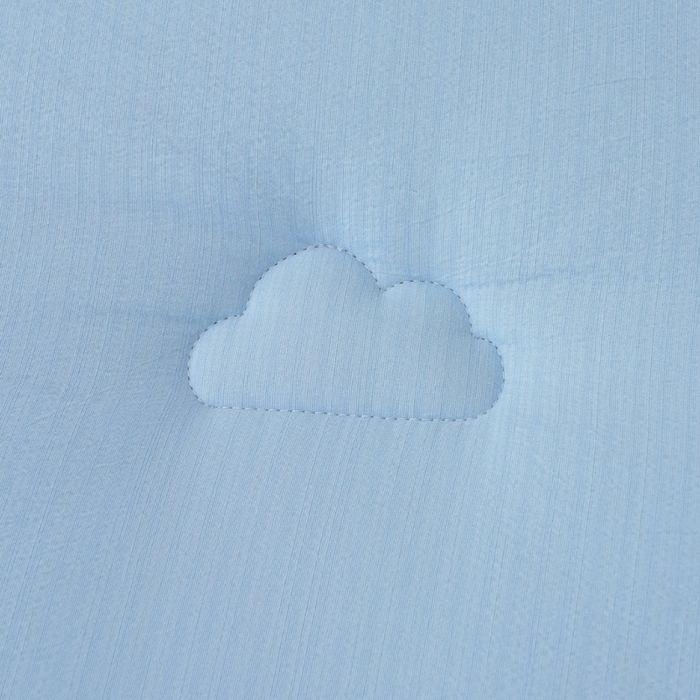 91家纺网 家纺一手货源 找家纺 亚龙工厂店 2026新款5A级棉花被冬被被子被芯 蓝色