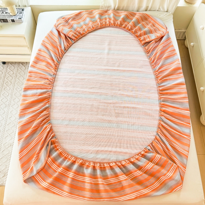 91家纺网 家纺一手货源 找家纺 （总）爱彼家纺 2026原棉加厚老粗布床笠凉感床罩可当凉席床笠三件套