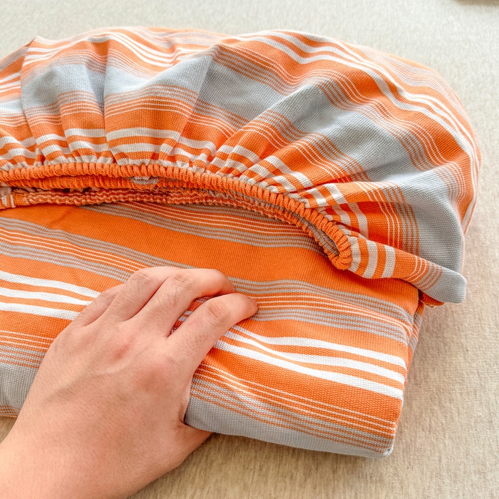 91家纺网 家纺一手货源 找家纺 （总）爱彼家纺 2026原棉加厚老粗布床笠凉感床罩可当凉席床笠三件套