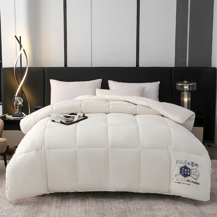 91家纺网 家纺一手货源 找家纺 （总）亚龙工厂店 2026新款石墨烯自发热抗菌立体控温被冬被被子被芯