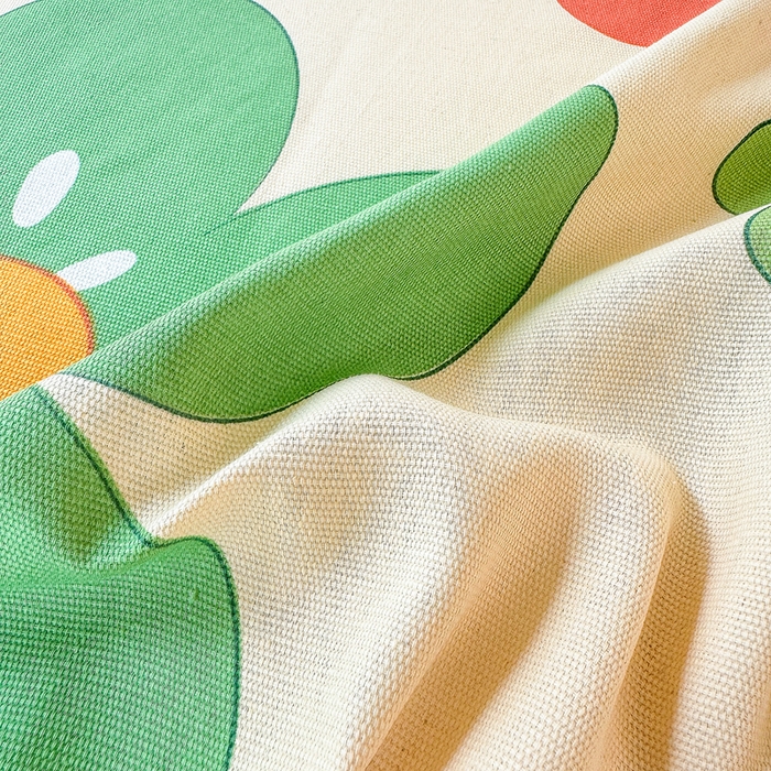 91家纺网 家纺一手货源 找家纺 爱彼家纺 2026原棉加厚老粗布床笠凉感床罩可当凉席床笠三件套 老粗布床笠-花恋