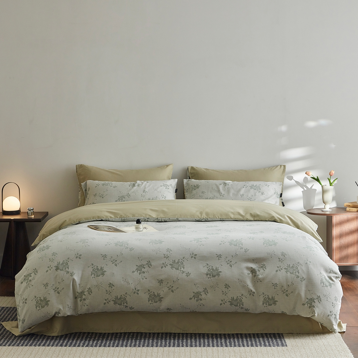 91家纺网 家纺一手货源 找家纺 （总）XIWEN-希文家纺 2026新款春夏全棉云柔60s大提花四件套