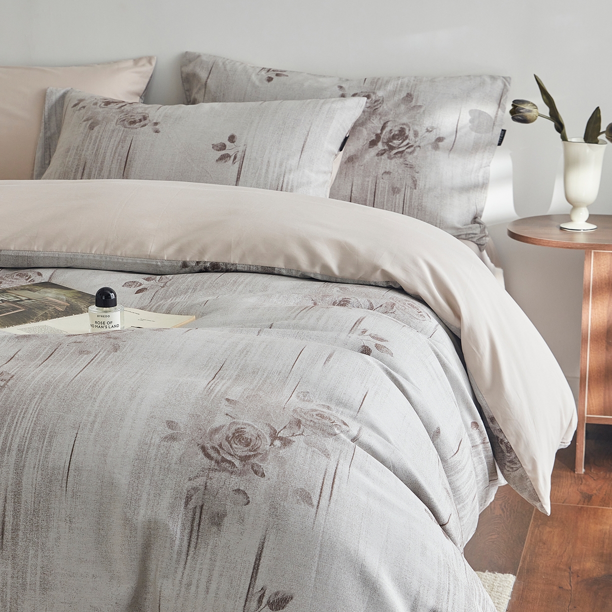 91家纺网 家纺一手货源 找家纺 XIWEN-希文家纺 2026新款春夏全棉云柔60s大提花四件套 等风来