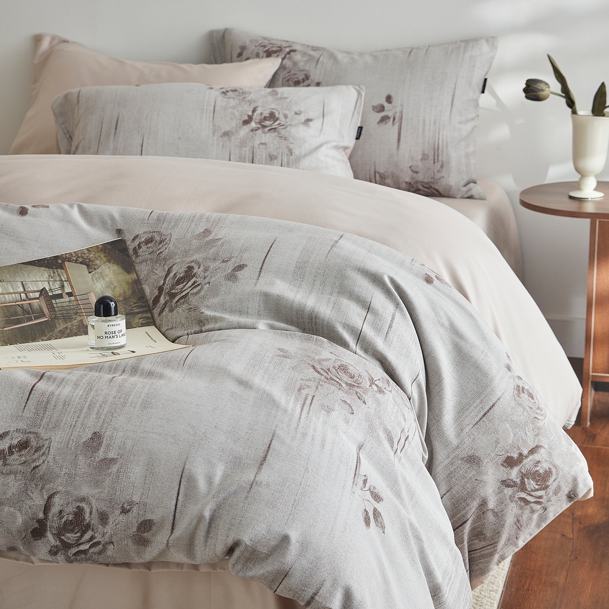 91家纺网 家纺一手货源 找家纺 XIWEN-希文家纺 2026新款春夏全棉云柔60s大提花四件套 等风来