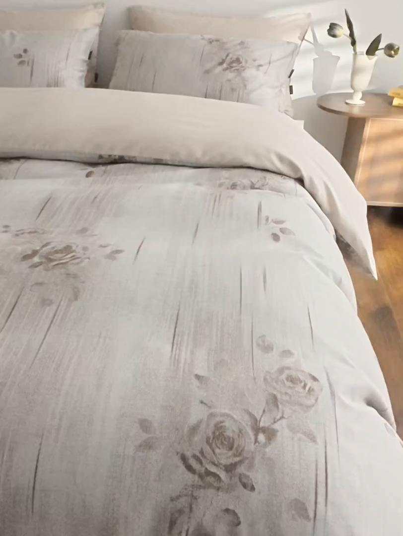 91家纺网 家纺一手货源 找家纺 XIWEN-希文家纺 2026新款春夏全棉云柔60s大提花四件套 等风来