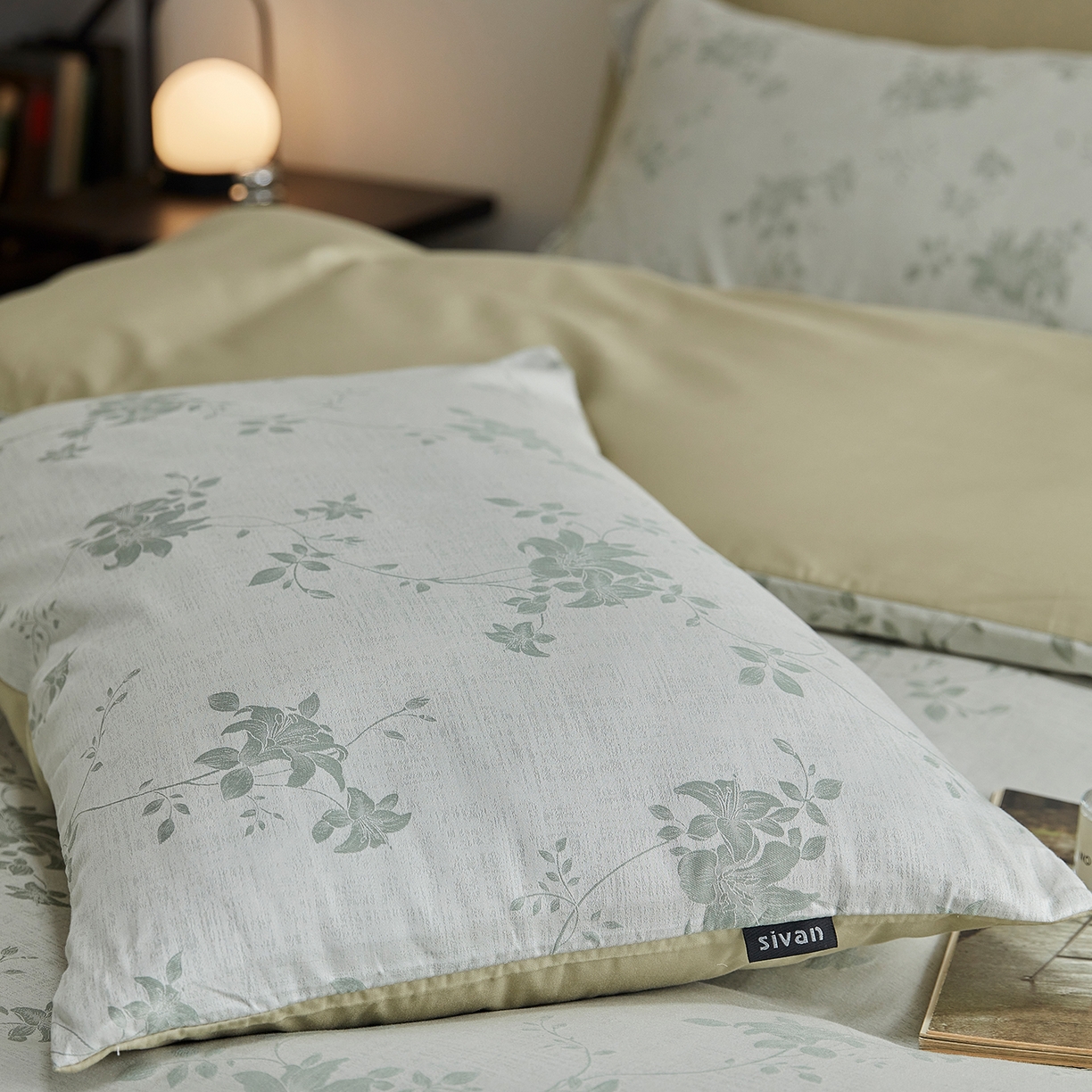 91家纺网 家纺一手货源 找家纺 XIWEN-希文家纺 2026新款春夏全棉云柔60s大提花四件套 花汀