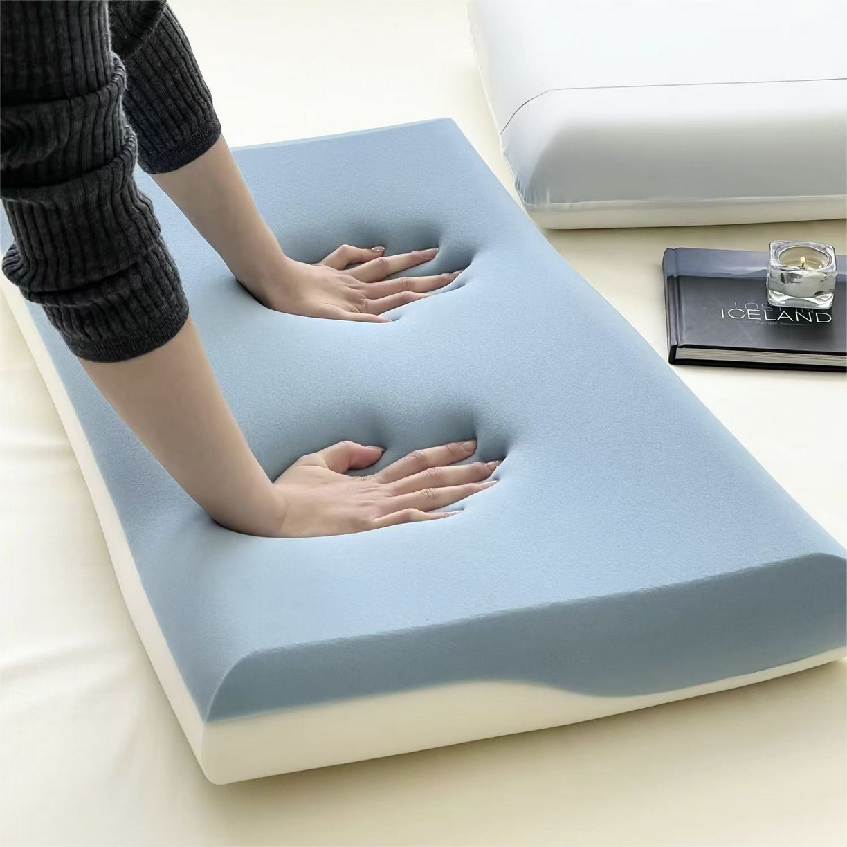 91家纺网 家纺一手货源 找家纺 （总）安力森/诚臻酒店用品 2026新款云朵零压记忆棉枕头深睡眠慢回弹助眠 护颈枕头成人专用酒店枕头枕芯