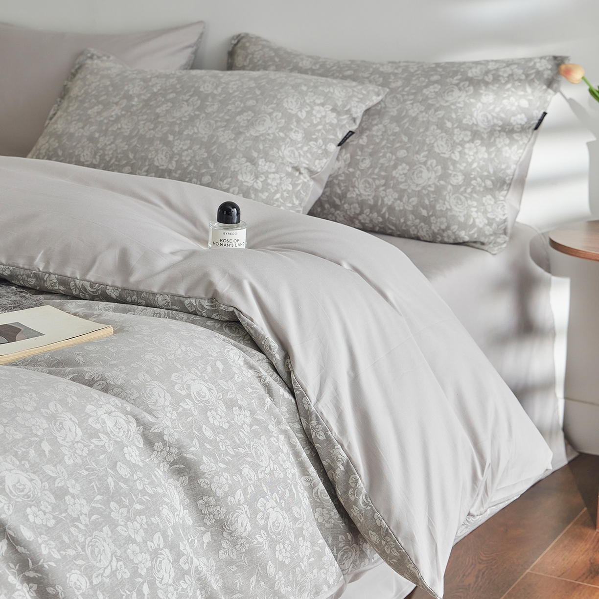 91家纺网 家纺一手货源 找家纺 XIWEN-希文家纺 2026新款春夏全棉云柔60s大提花四件套 山野