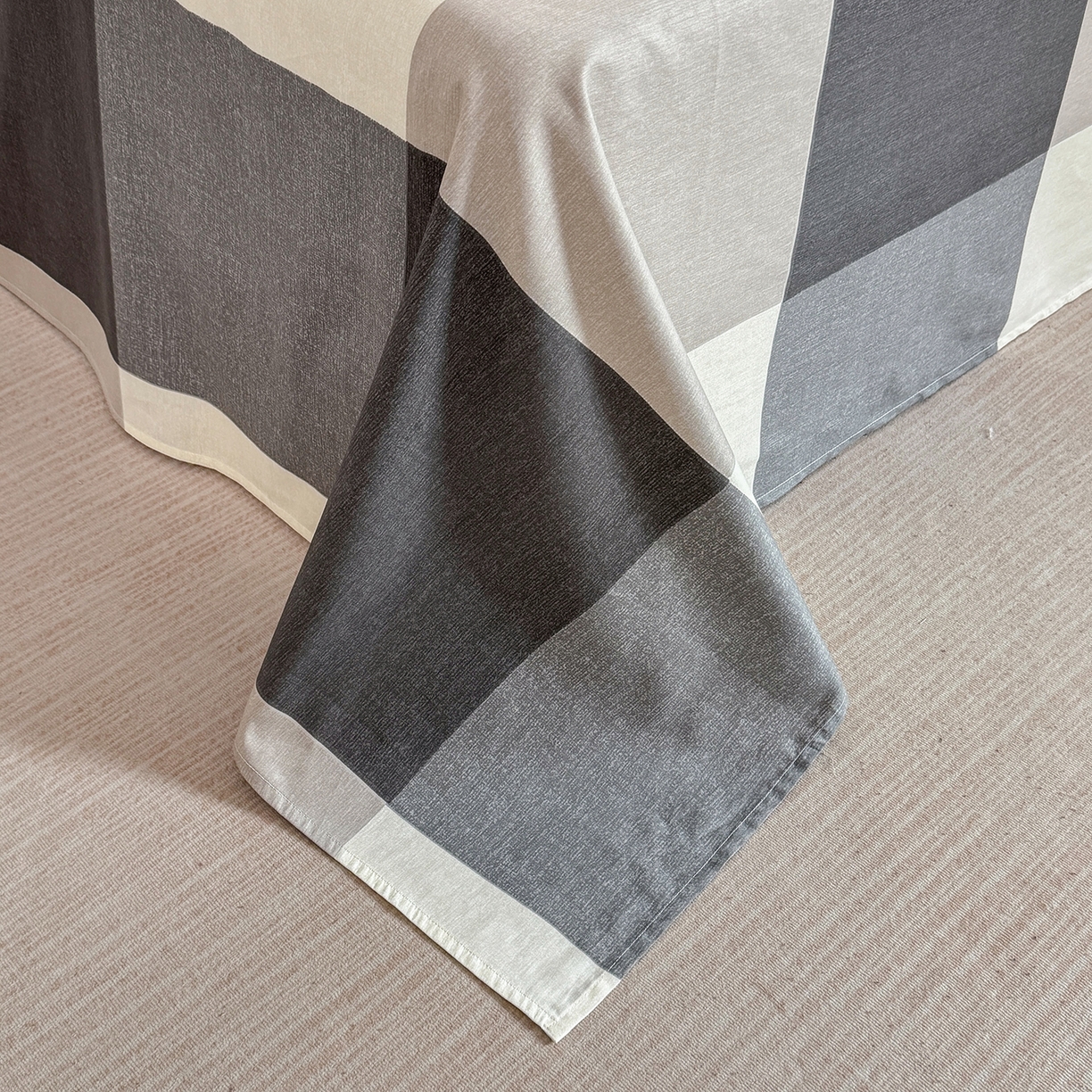 91家纺网 家纺一手货源 找家纺 壹贝家纺 2026新款小清新纯棉印花四件套系列 南山南