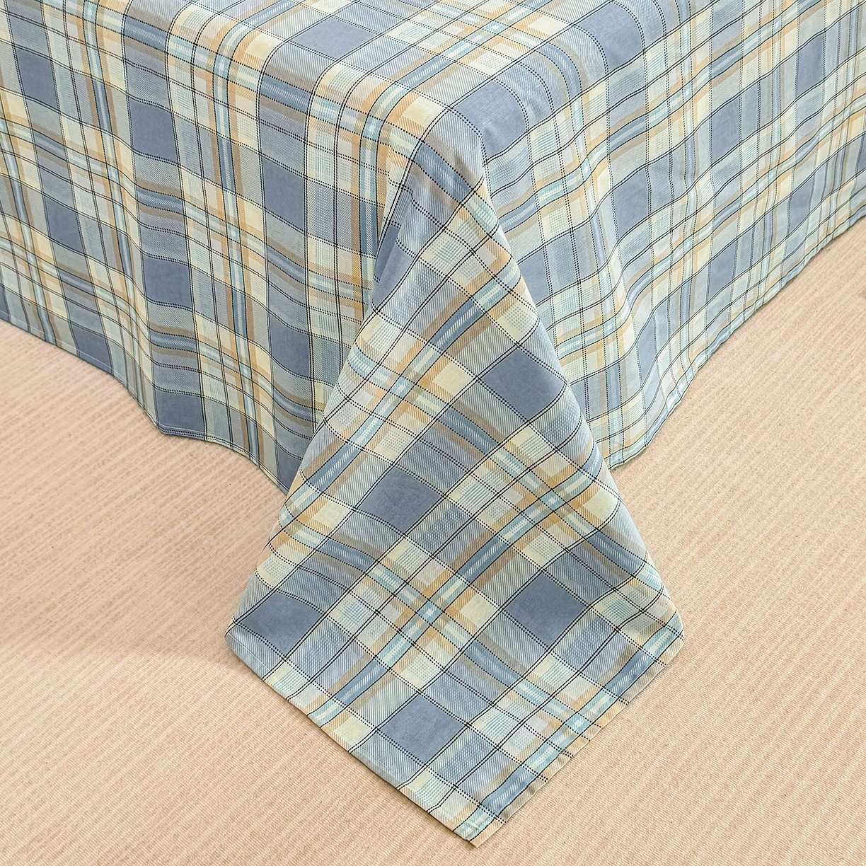 91家纺网 家纺一手货源 找家纺 壹贝家纺 2026新款小清新纯棉印花四件套系列 品质生活-兰