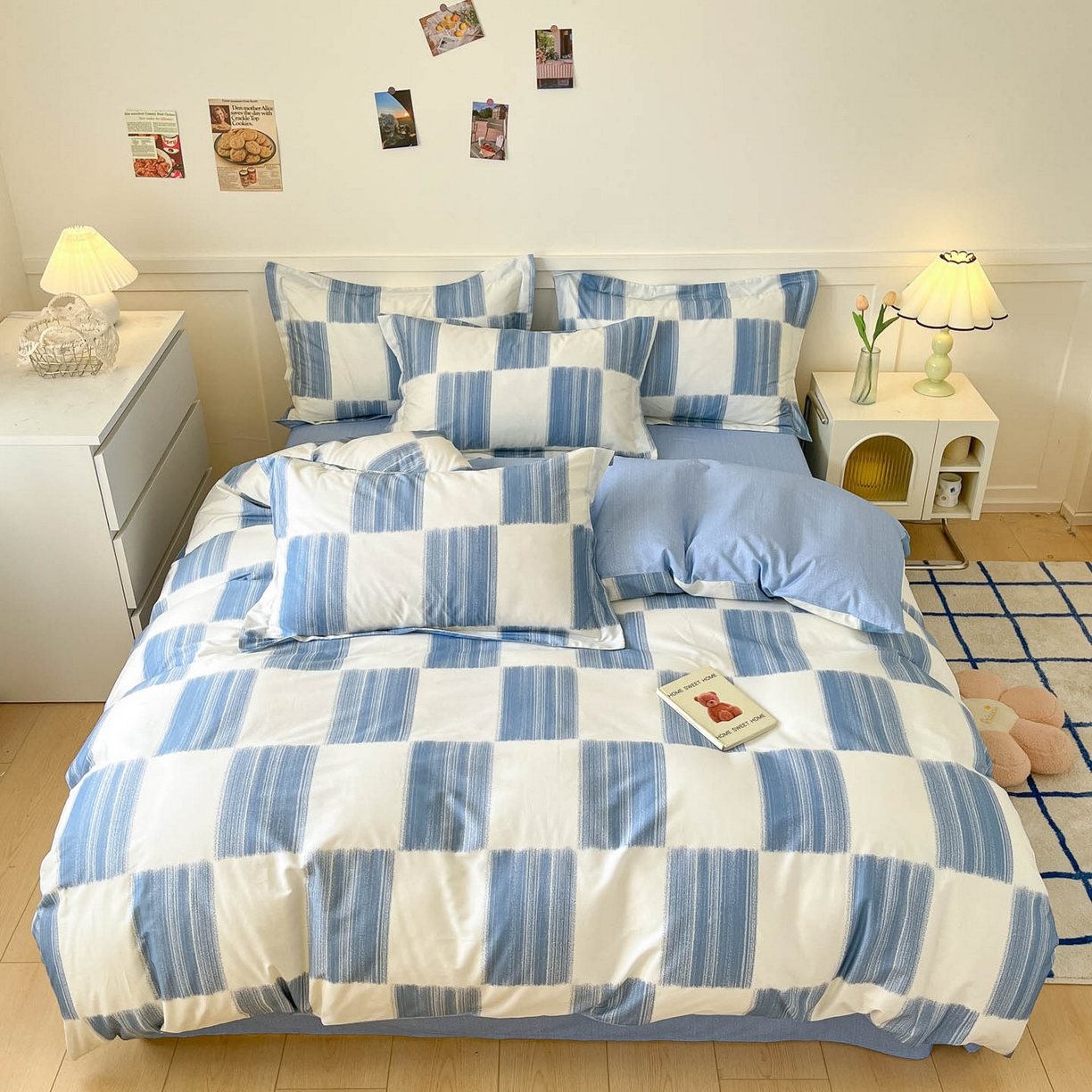 91家纺网 家纺一手货源 找家纺 （总）涵宸家纺 2025新款亲肤舒适全棉印花四件套-68系列 总