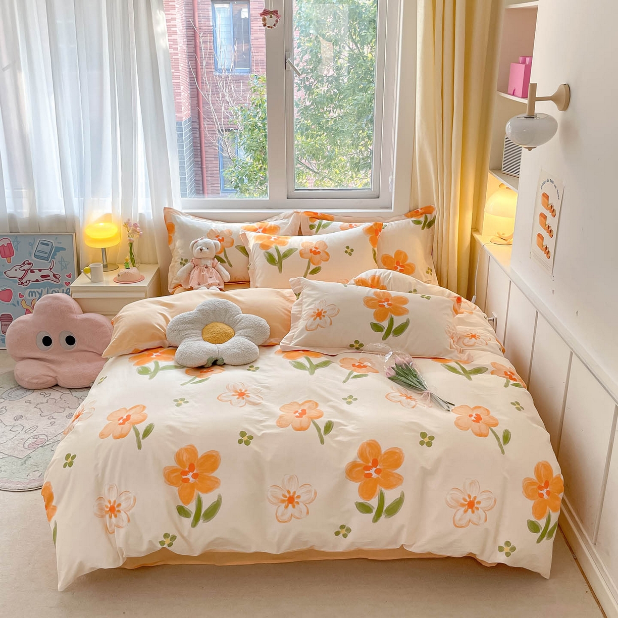 91家纺网 家纺一手货源 找家纺 涵宸家纺 2025新款亲肤舒适全棉印花四件套-68系列 总 B香榭