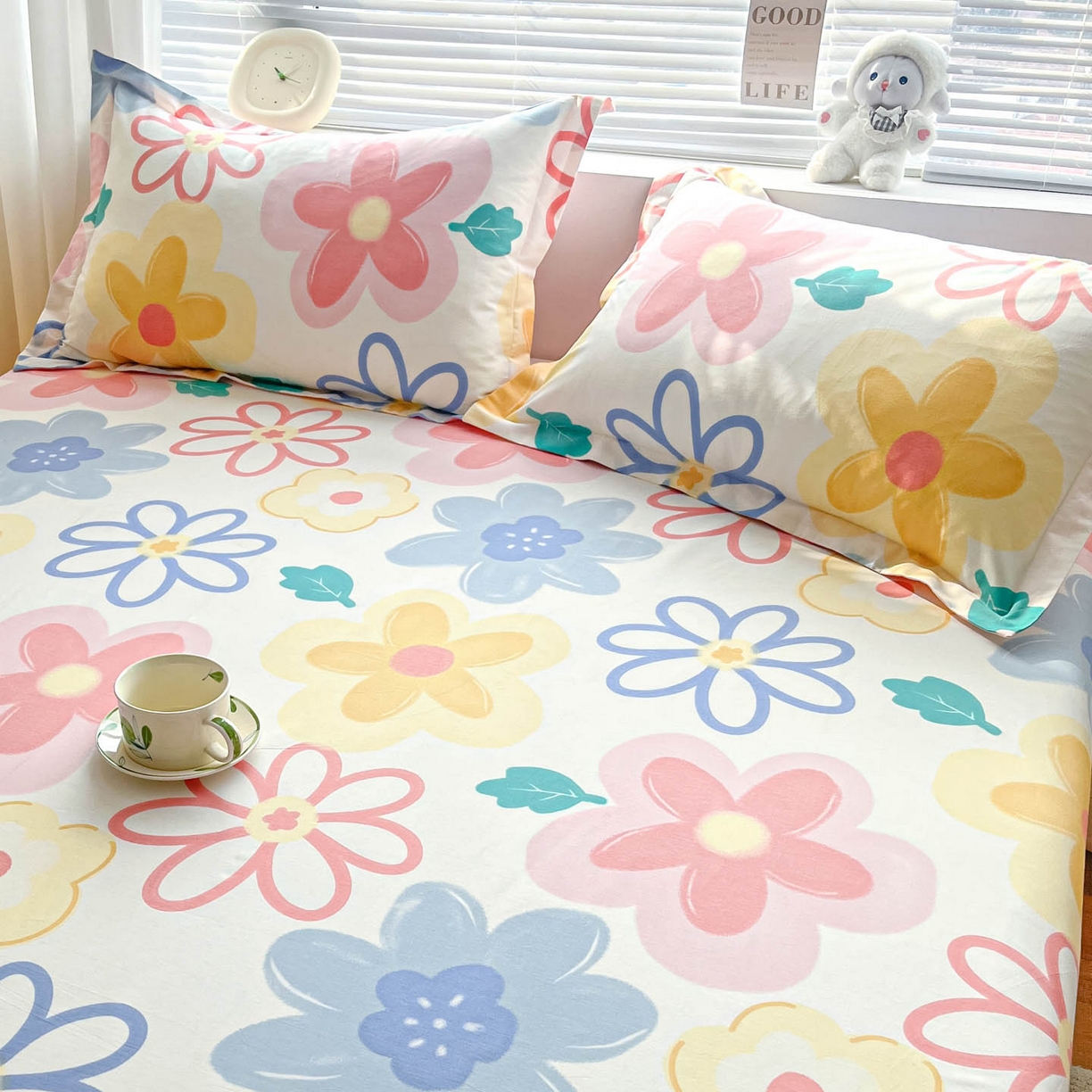 91家纺网 家纺一手货源 找家纺 （总）涵宸家纺 2026新款亲肤舒适全棉印花单枕套-68系列 总