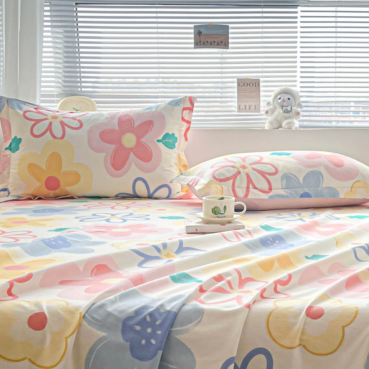 91家纺网 家纺一手货源 找家纺 （总）涵宸家纺 2026新款亲肤舒适全棉印花单枕套-68系列 总