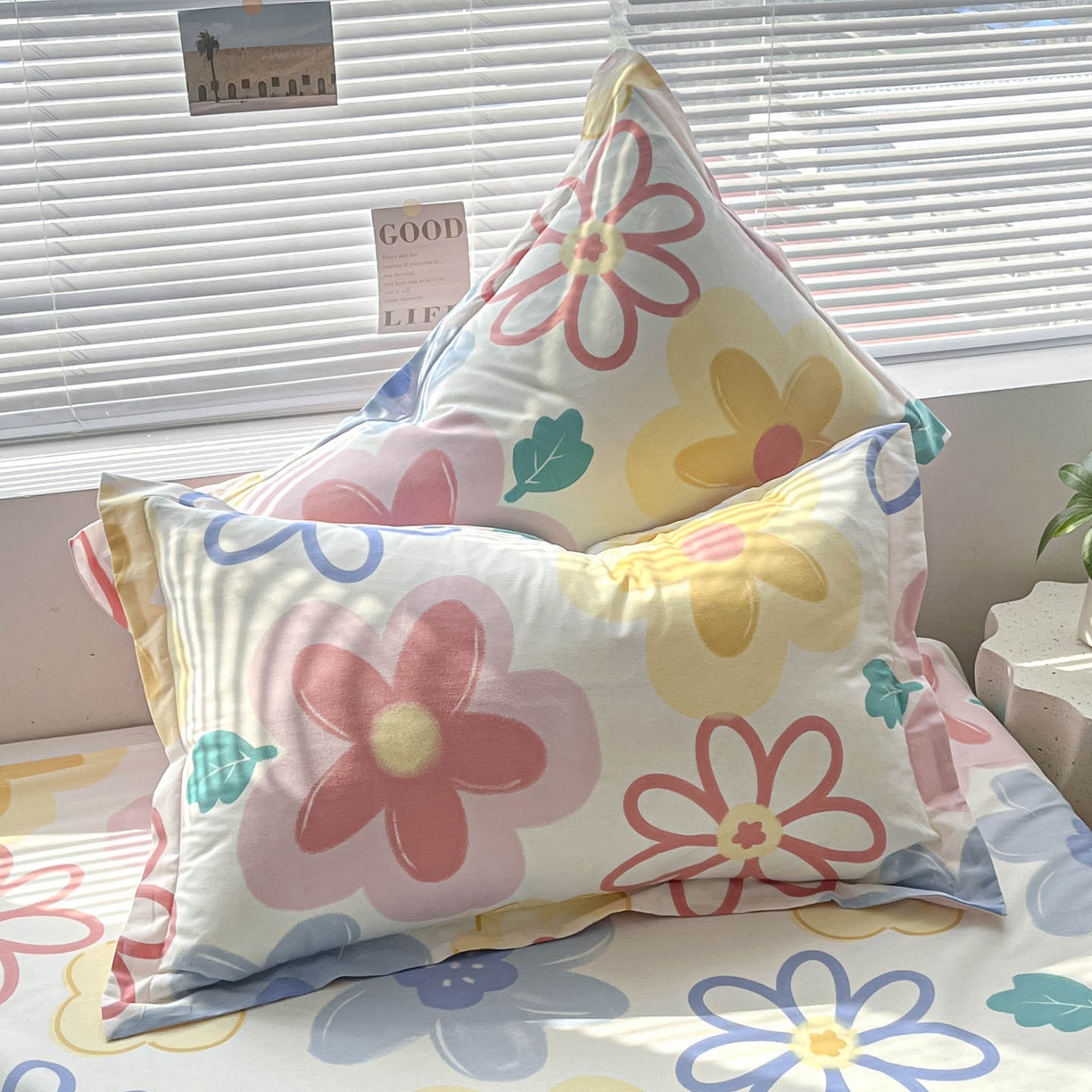 91家纺网 家纺一手货源 找家纺 （总）涵宸家纺 2026新款亲肤舒适全棉印花单枕套-68系列 总