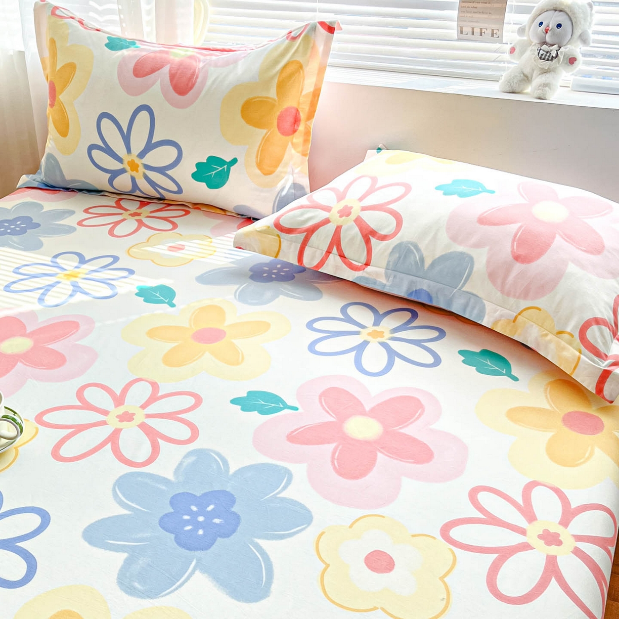 91家纺网 家纺一手货源 找家纺 （总）涵宸家纺 2026新款亲肤舒适全棉印花单枕套-68系列 总