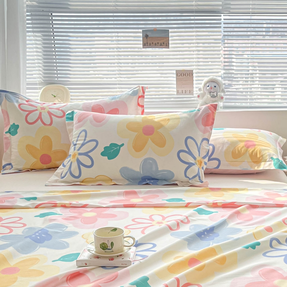 涵宸家纺 2026新款亲肤舒适全棉印花单枕套-68系列 总 枕套-爱恋