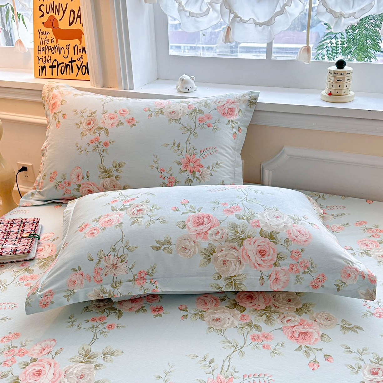 91家纺网 家纺一手货源 找家纺 涵宸家纺 2026新款亲肤舒适全棉印花单枕套-68系列 总 枕套-晨汐