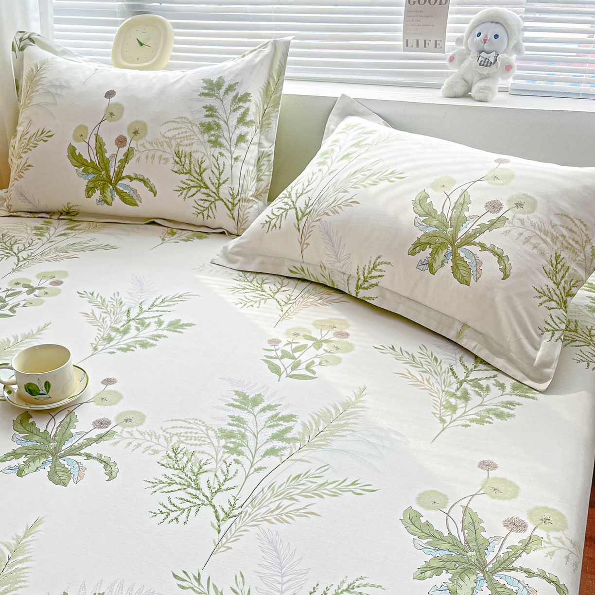 91家纺网 家纺一手货源 找家纺 涵宸家纺 2026新款亲肤舒适全棉印花单枕套-68系列 总 枕套-金秋