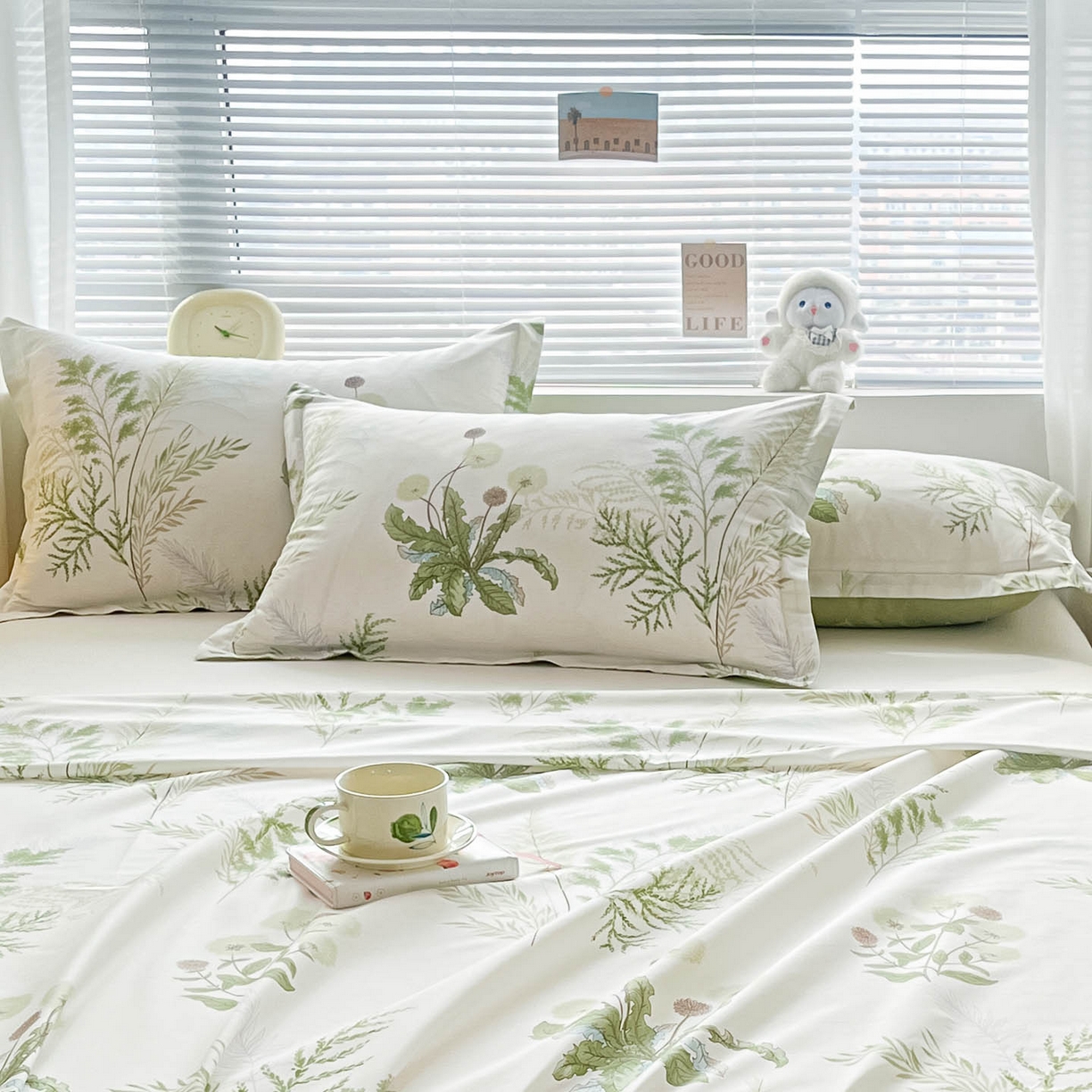 91家纺网 家纺一手货源 找家纺 涵宸家纺 2026新款亲肤舒适全棉印花单枕套-68系列 总 枕套-金秋