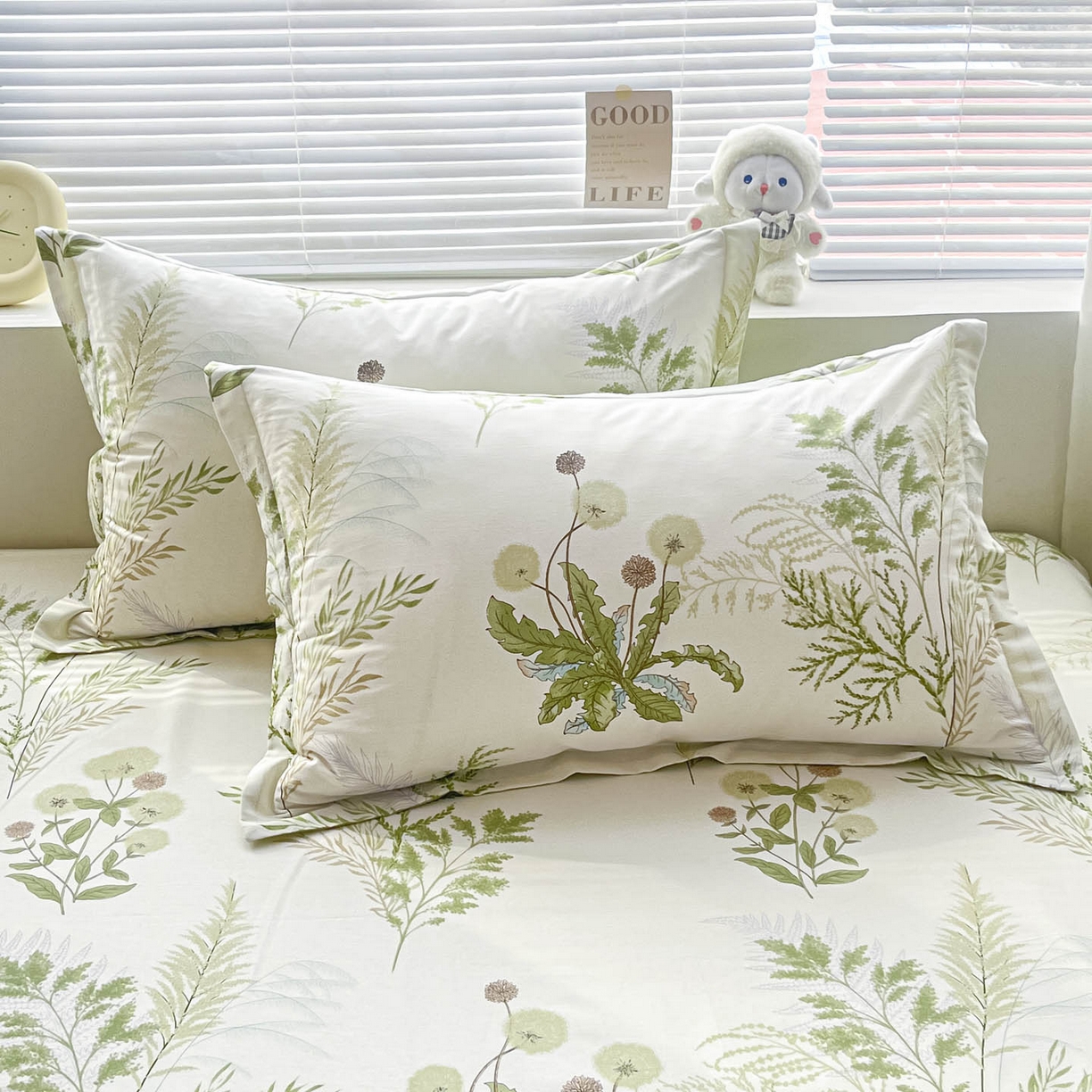 91家纺网 家纺一手货源 找家纺 涵宸家纺 2026新款亲肤舒适全棉印花单枕套-68系列 总 枕套-金秋