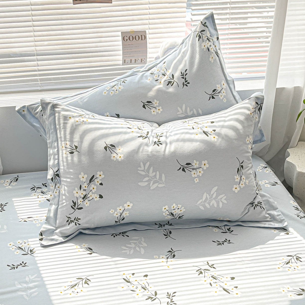 91家纺网 家纺一手货源 找家纺 涵宸家纺 2026新款亲肤舒适全棉印花单枕套-68系列 总 枕套-那年花开