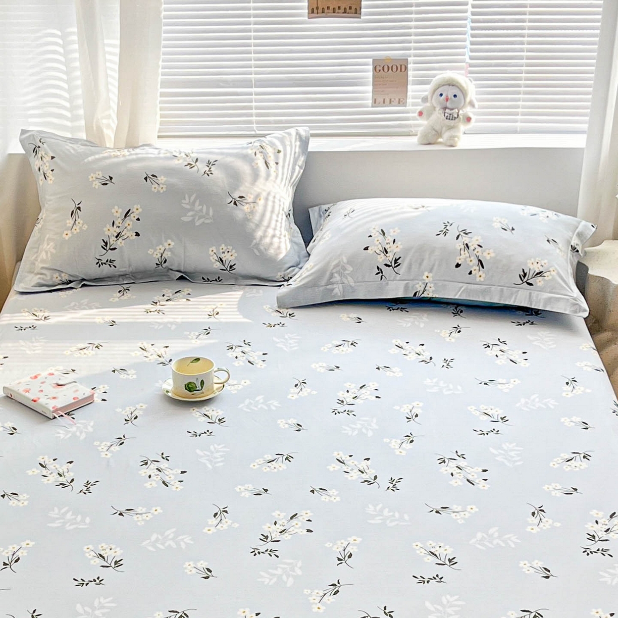 91家纺网 家纺一手货源 找家纺 涵宸家纺 2026新款亲肤舒适全棉印花单枕套-68系列 总 枕套-那年花开