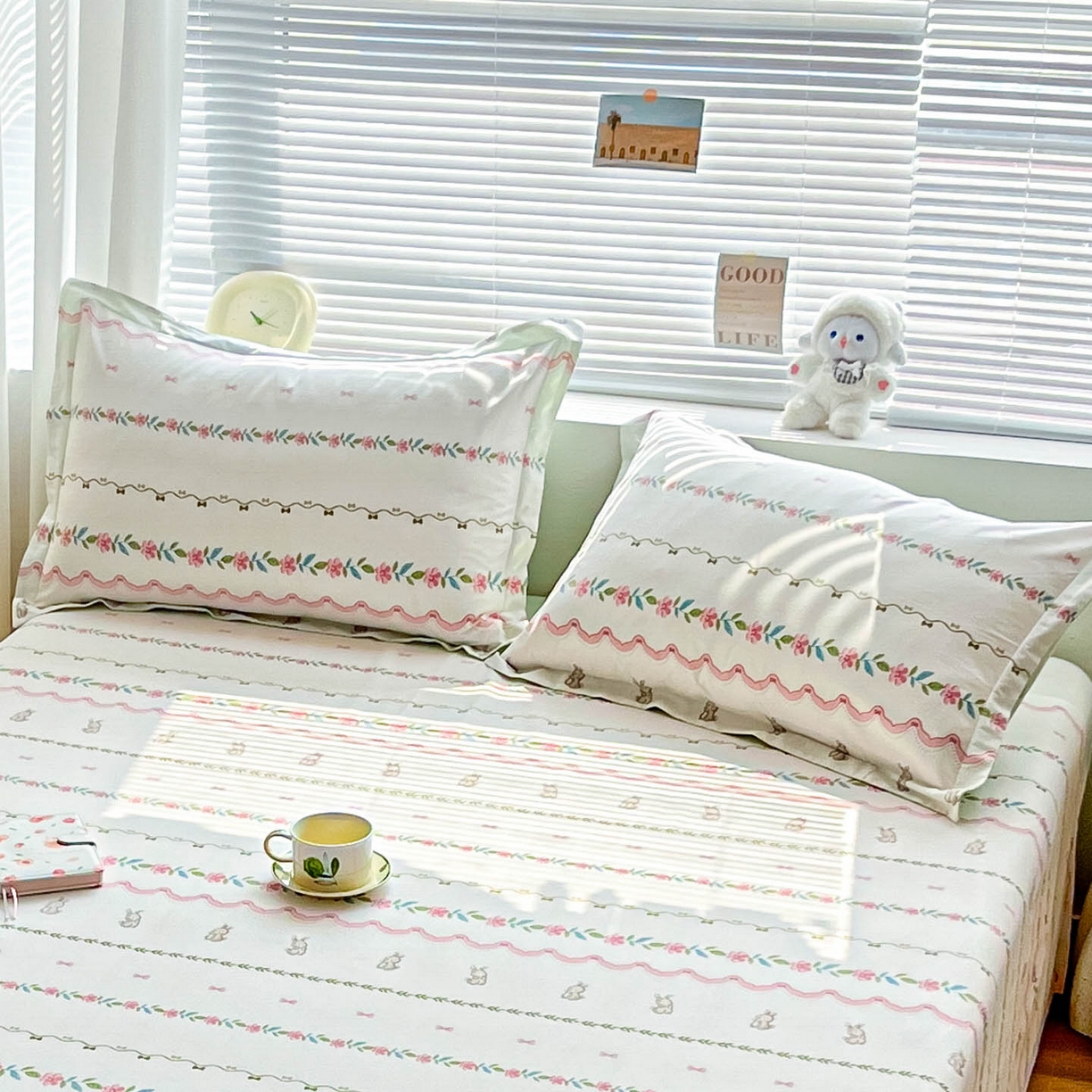 91家纺网 家纺一手货源 找家纺 涵宸家纺 2026新款亲肤舒适全棉印花单枕套-68系列 总 枕套-辛德瑞拉