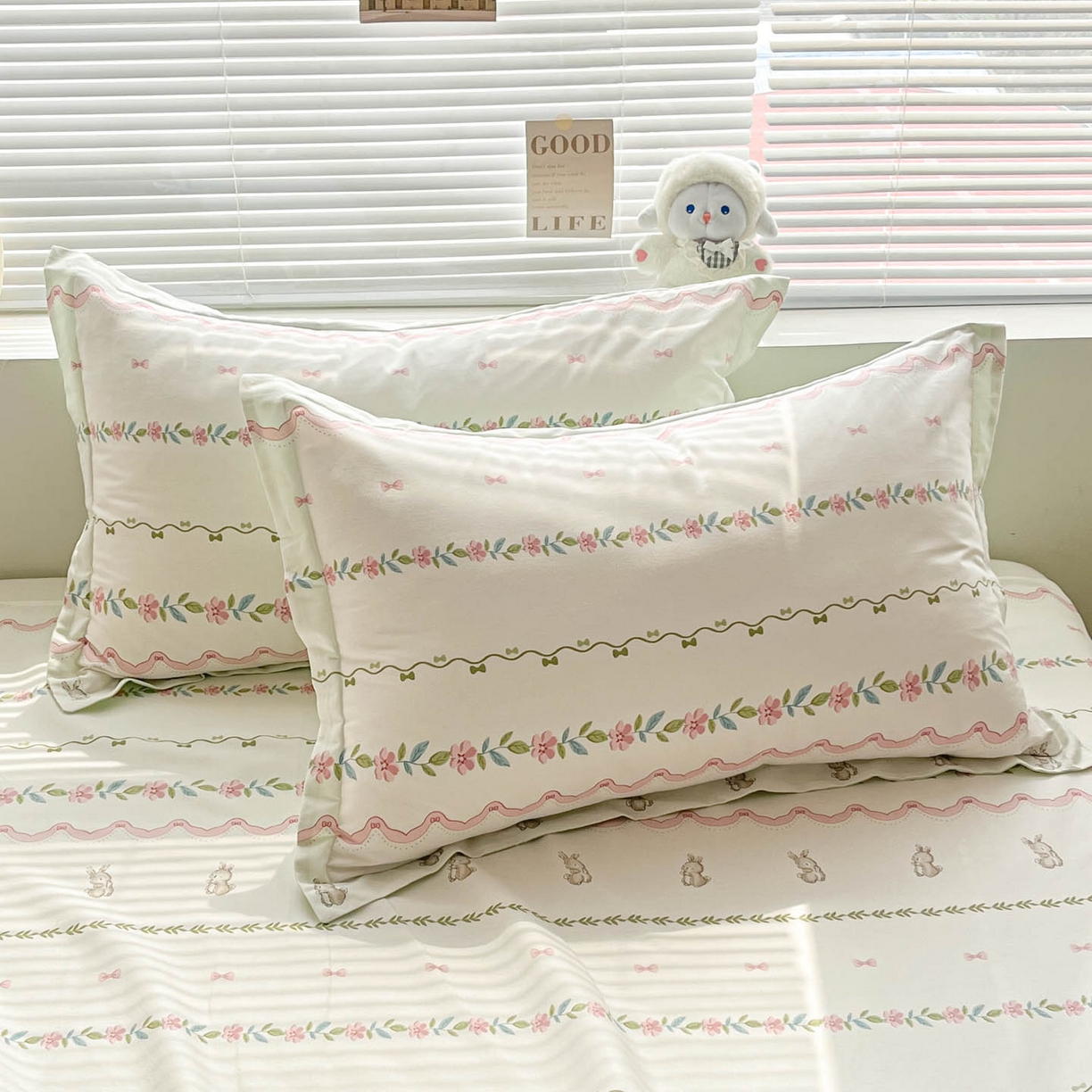 91家纺网 家纺一手货源 找家纺 涵宸家纺 2026新款亲肤舒适全棉印花单枕套-68系列 总 枕套-辛德瑞拉