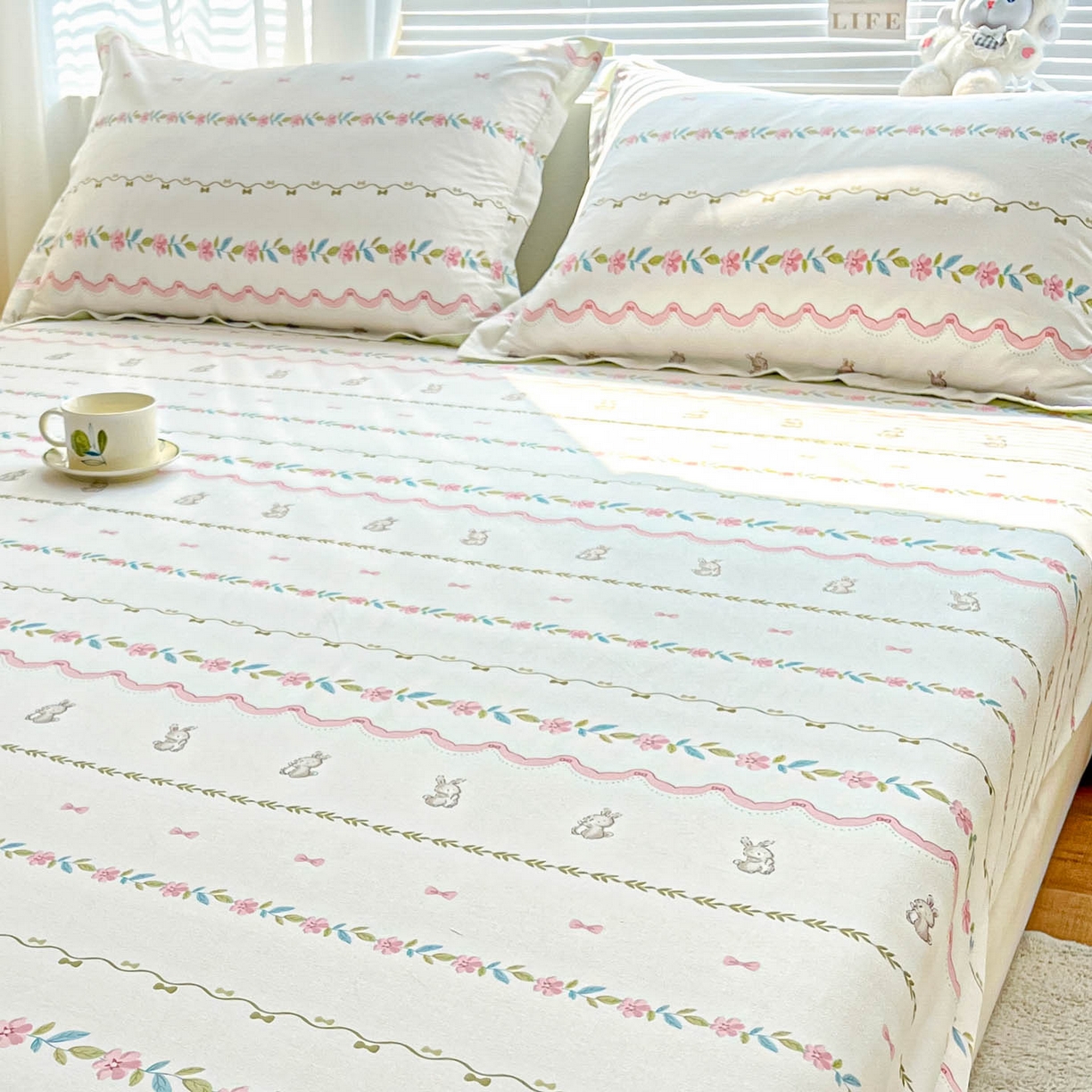 91家纺网 家纺一手货源 找家纺 涵宸家纺 2026新款亲肤舒适全棉印花单枕套-68系列 总 枕套-辛德瑞拉