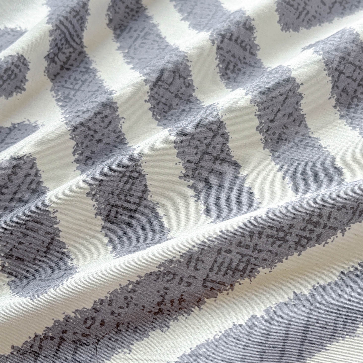 91家纺网 家纺一手货源 找家纺 涵宸家纺 2026新款亲肤舒适全棉印花单床笠-68系列 总 床笠-洛伊-灰