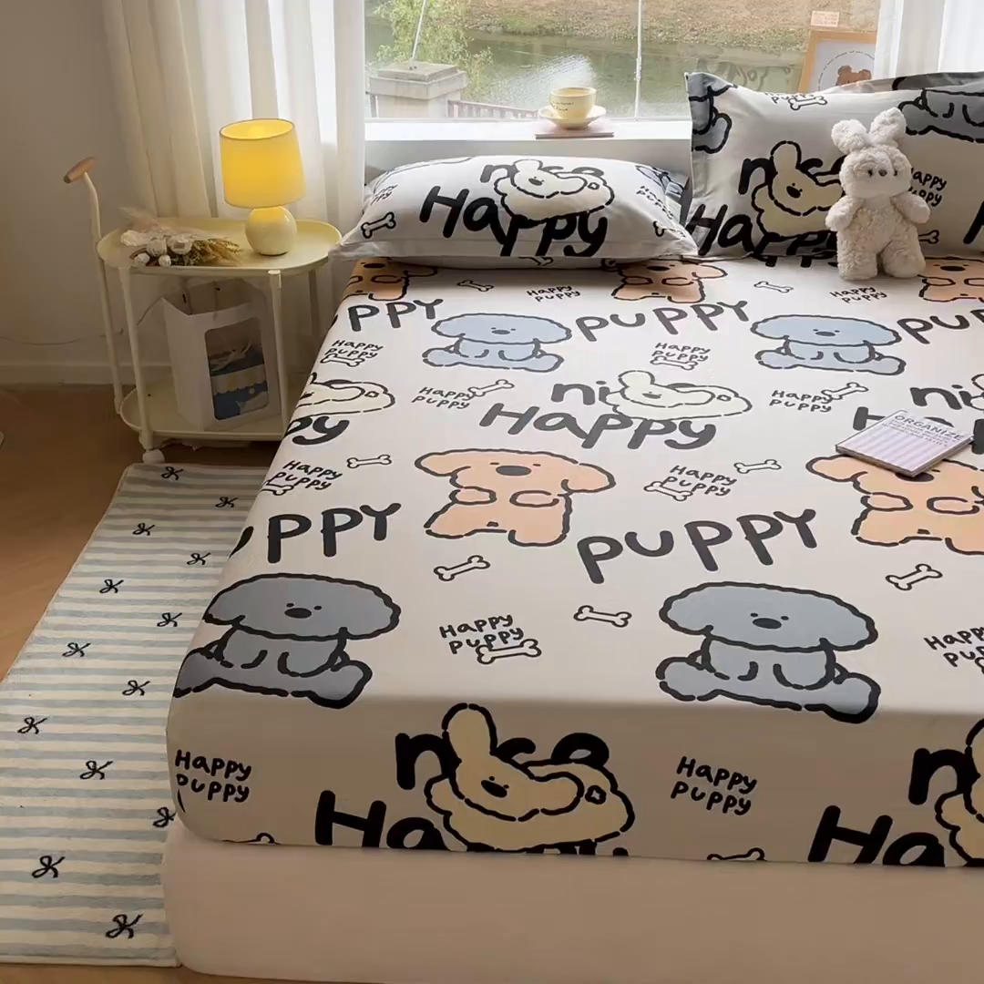 91家纺网 家纺一手货源 找家纺 涵宸家纺 2026新款亲肤舒适全棉印花单床笠-68系列 总 床笠-玛基拉