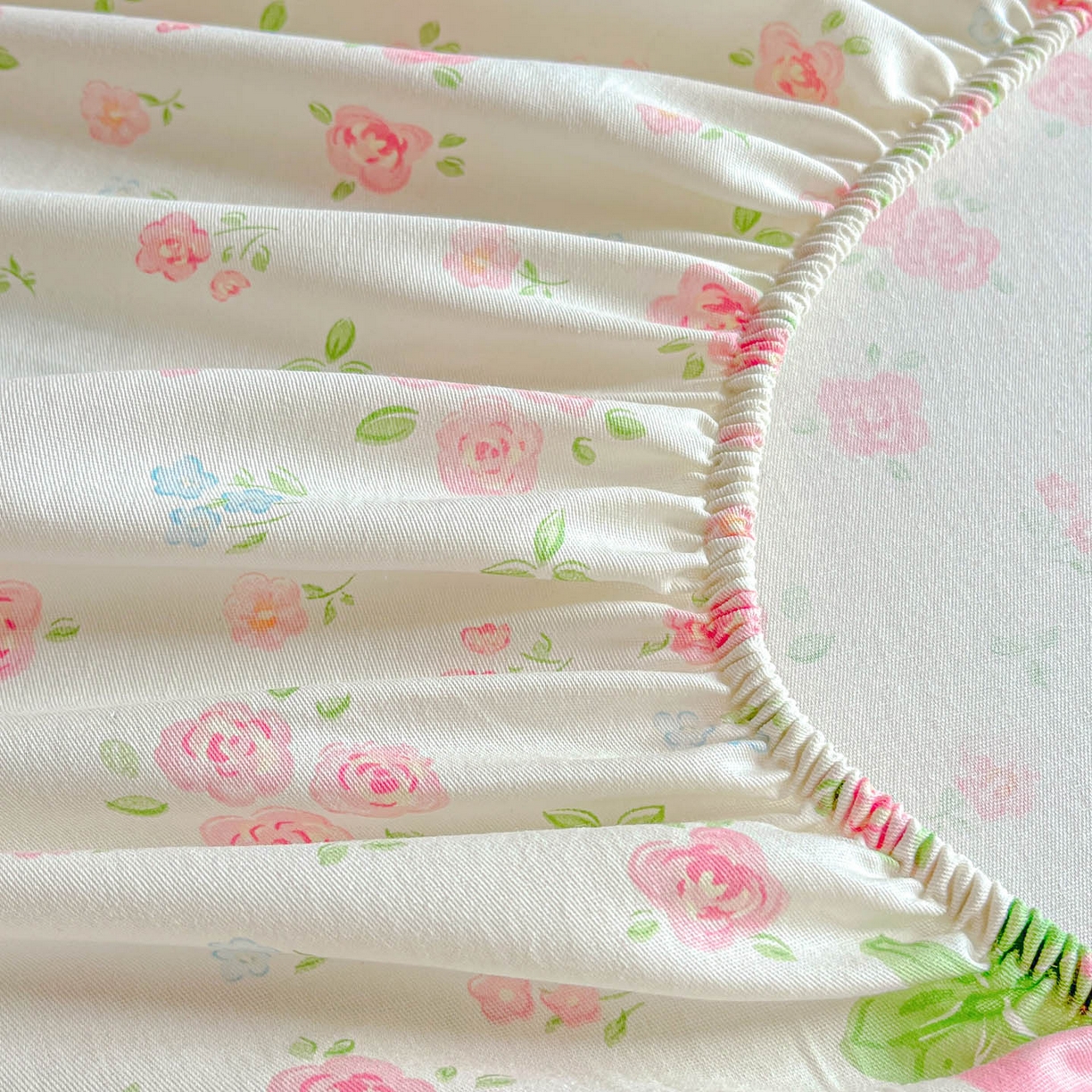 91家纺网 家纺一手货源 找家纺 涵宸家纺 2026新款亲肤舒适全棉印花单床笠-68系列 总 床笠-萌小喵