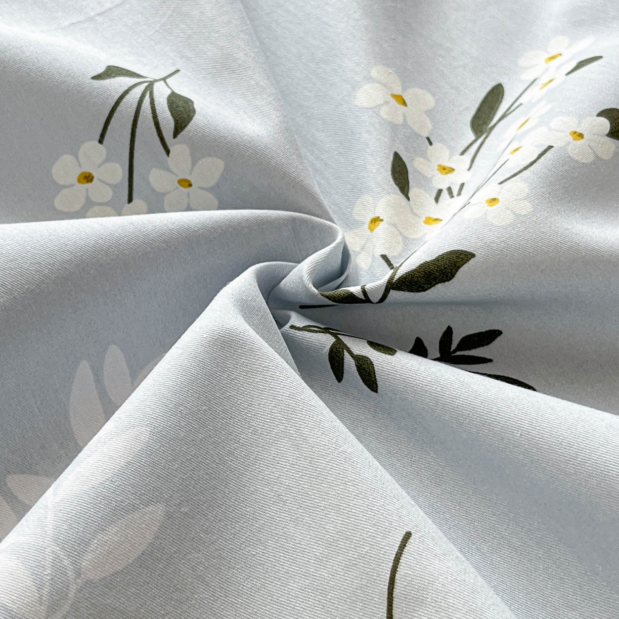 91家纺网 家纺一手货源 找家纺 涵宸家纺 2026新款亲肤舒适全棉印花单床笠-68系列 总 床笠-那年花开