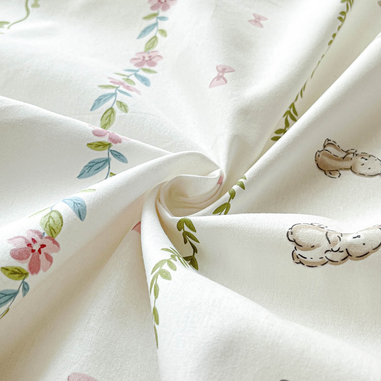 91家纺网 家纺一手货源 找家纺 涵宸家纺 2026新款亲肤舒适全棉印花单床笠-68系列 总 床笠-辛德瑞拉