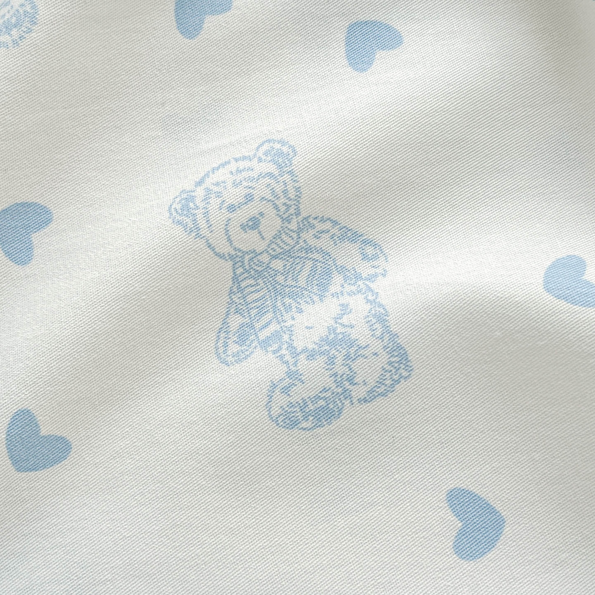 91家纺网 家纺一手货源 找家纺 涵宸家纺 2026新款亲肤舒适全棉印花单床笠-68系列 总 床笠-幸运熊