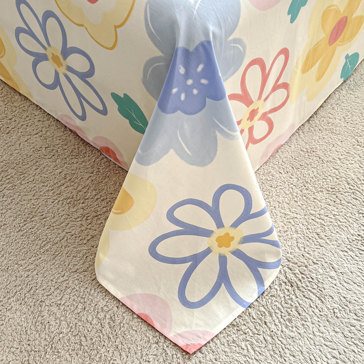 91家纺网 家纺一手货源 找家纺 （总）涵宸家纺 2026新款亲肤舒适全棉印花单床单-68系列 总