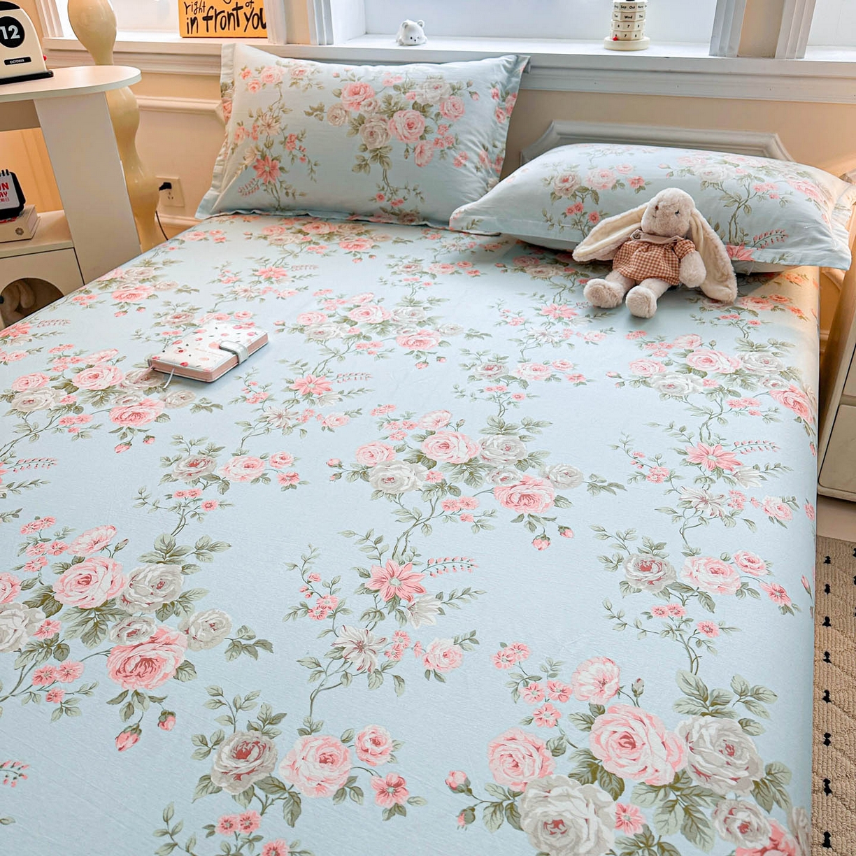 91家纺网 家纺一手货源 找家纺 涵宸家纺 2026新款亲肤舒适全棉印花单床单-68系列 总 床单-晨汐