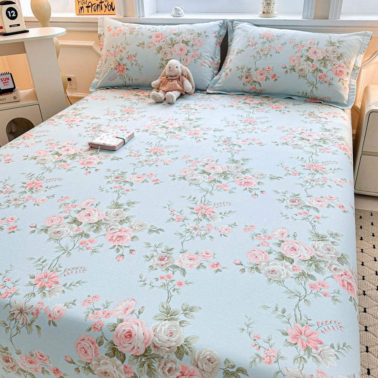 91家纺网 家纺一手货源 找家纺 涵宸家纺 2026新款亲肤舒适全棉印花单床单-68系列 总 床单-晨汐