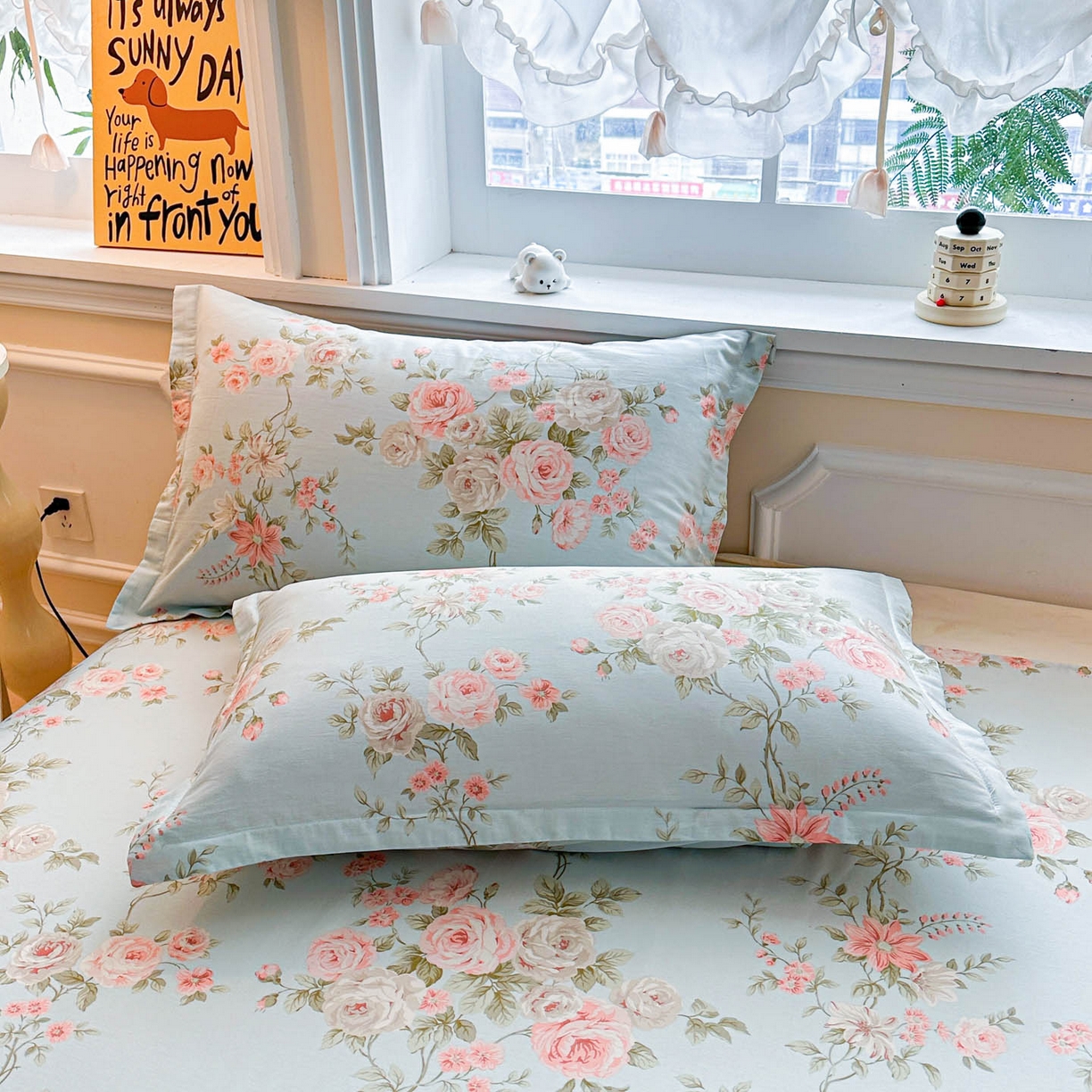 91家纺网 家纺一手货源 找家纺 涵宸家纺 2026新款亲肤舒适全棉印花单床单-68系列 总 床单-晨汐