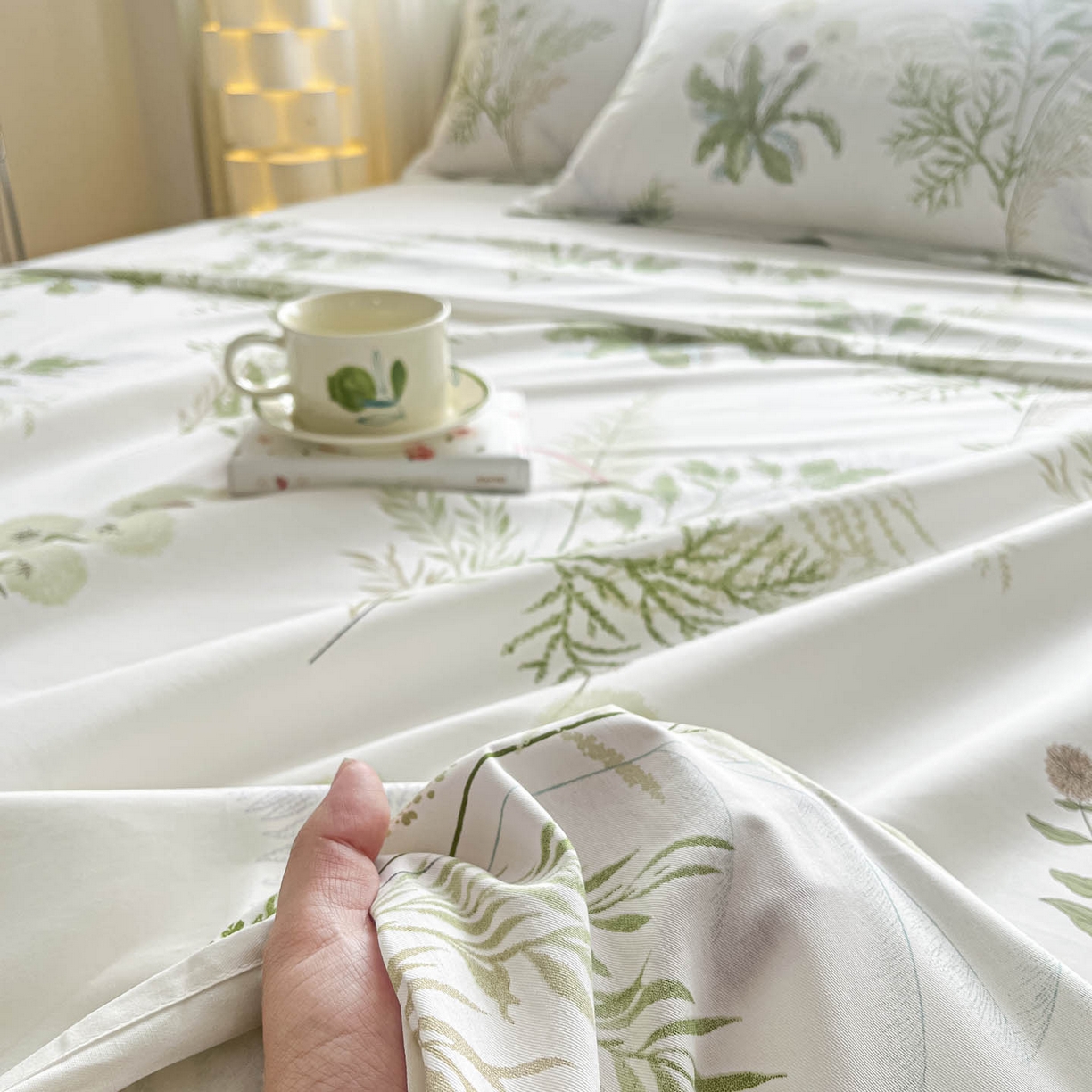 91家纺网 家纺一手货源 找家纺 涵宸家纺 2026新款亲肤舒适全棉印花单床单-68系列 总 床单-金秋