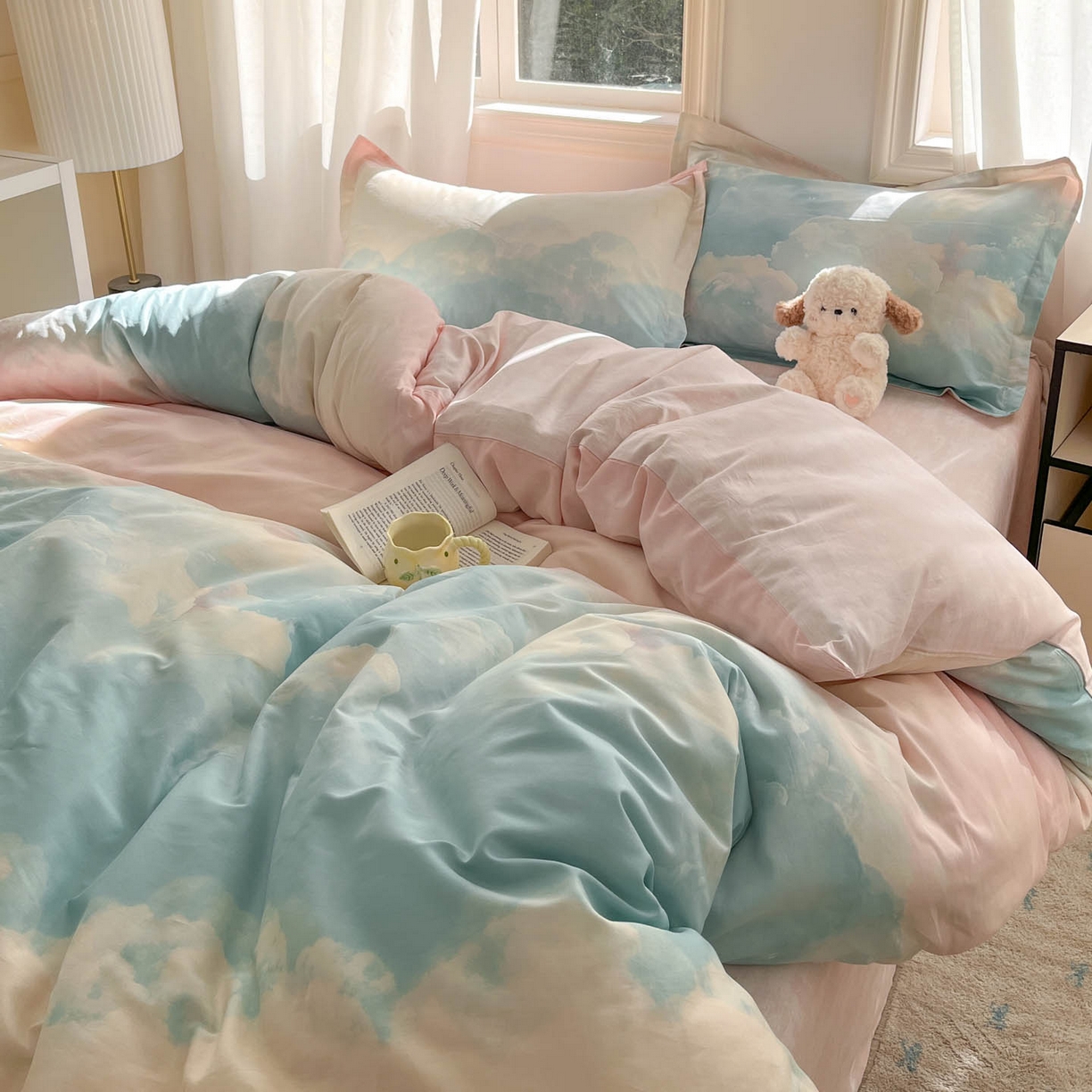 91家纺网 家纺一手货源 找家纺 涵宸家纺 2025新款亲肤舒适全棉印花四件套-68系列 总 B遐想