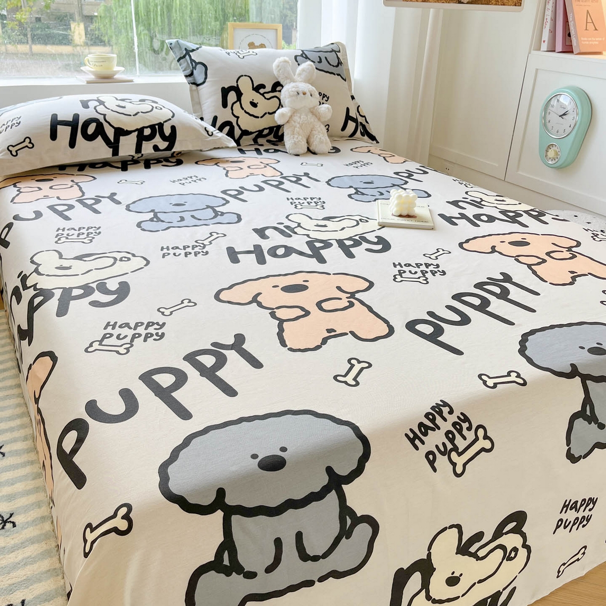 91家纺网 家纺一手货源 找家纺 涵宸家纺 2026新款亲肤舒适全棉印花单床单-68系列 总 床单-玛基拉