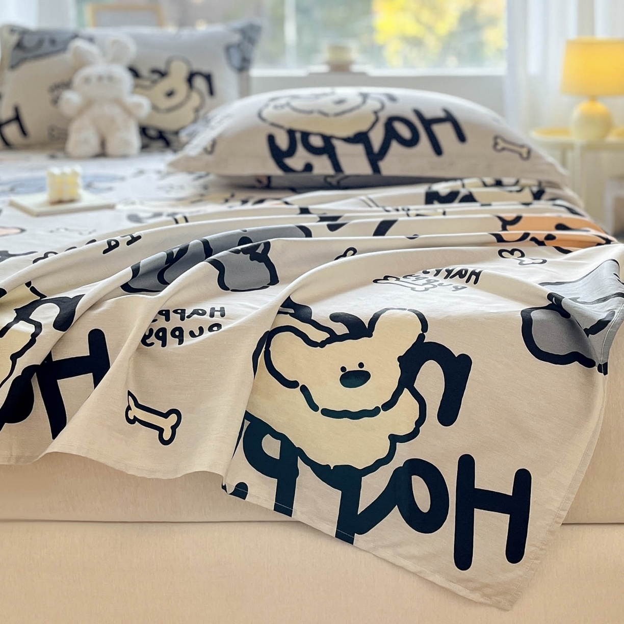 91家纺网 家纺一手货源 找家纺 涵宸家纺 2026新款亲肤舒适全棉印花单床单-68系列 总 床单-玛基拉