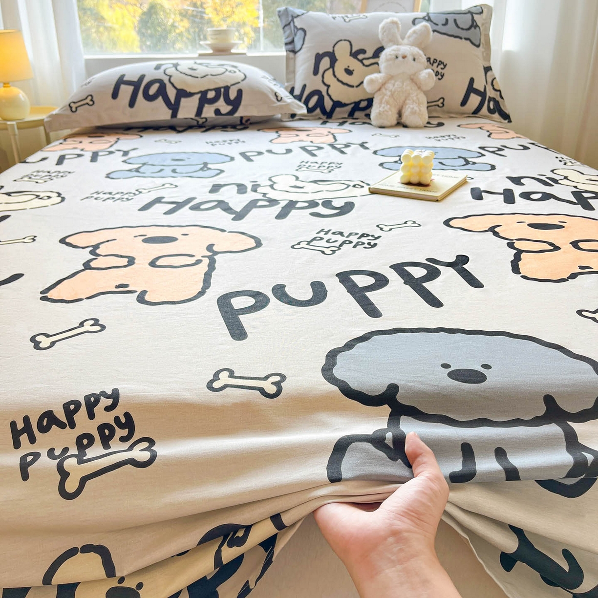 91家纺网 家纺一手货源 找家纺 涵宸家纺 2026新款亲肤舒适全棉印花单床单-68系列 总 床单-玛基拉