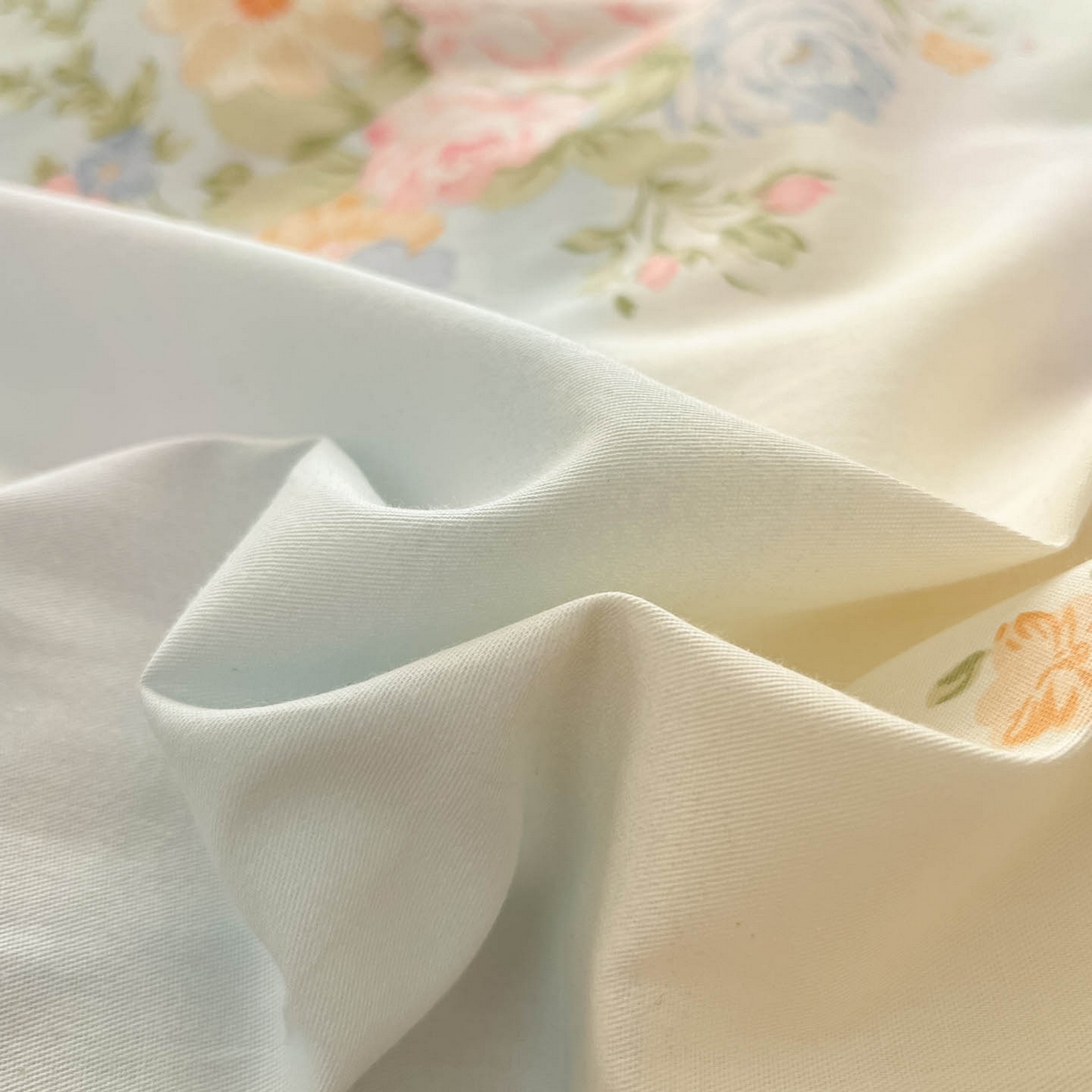 91家纺网 家纺一手货源 找家纺 涵宸家纺 2025新款亲肤舒适全棉印花四件套-68系列 总 B海蓝花园