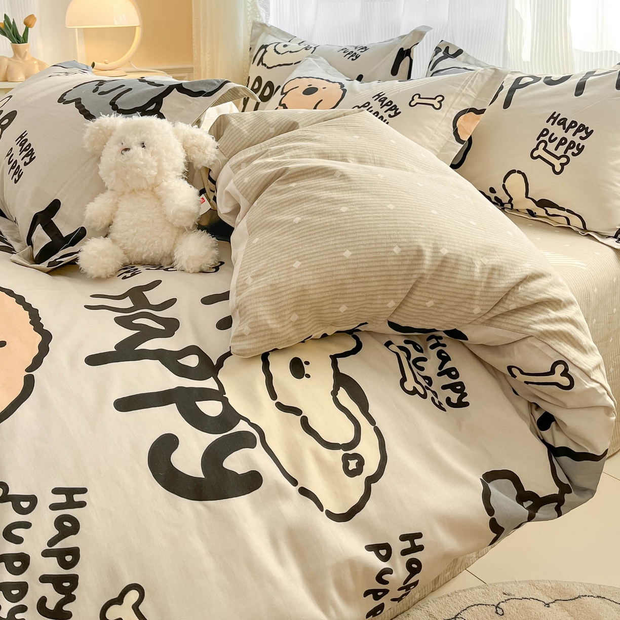 91家纺网 家纺一手货源 找家纺 （总）涵宸家纺 2026新款亲肤舒适全棉印花单被套-68系列 总