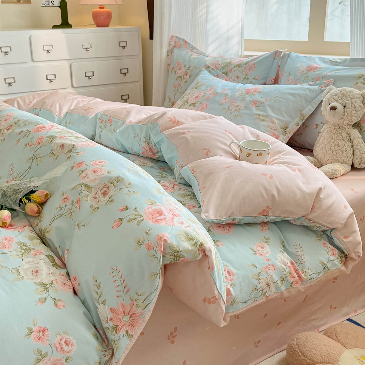 91家纺网 家纺一手货源 找家纺 涵宸家纺 2026新款亲肤舒适全棉印花单被套-68系列 总 A晨汐