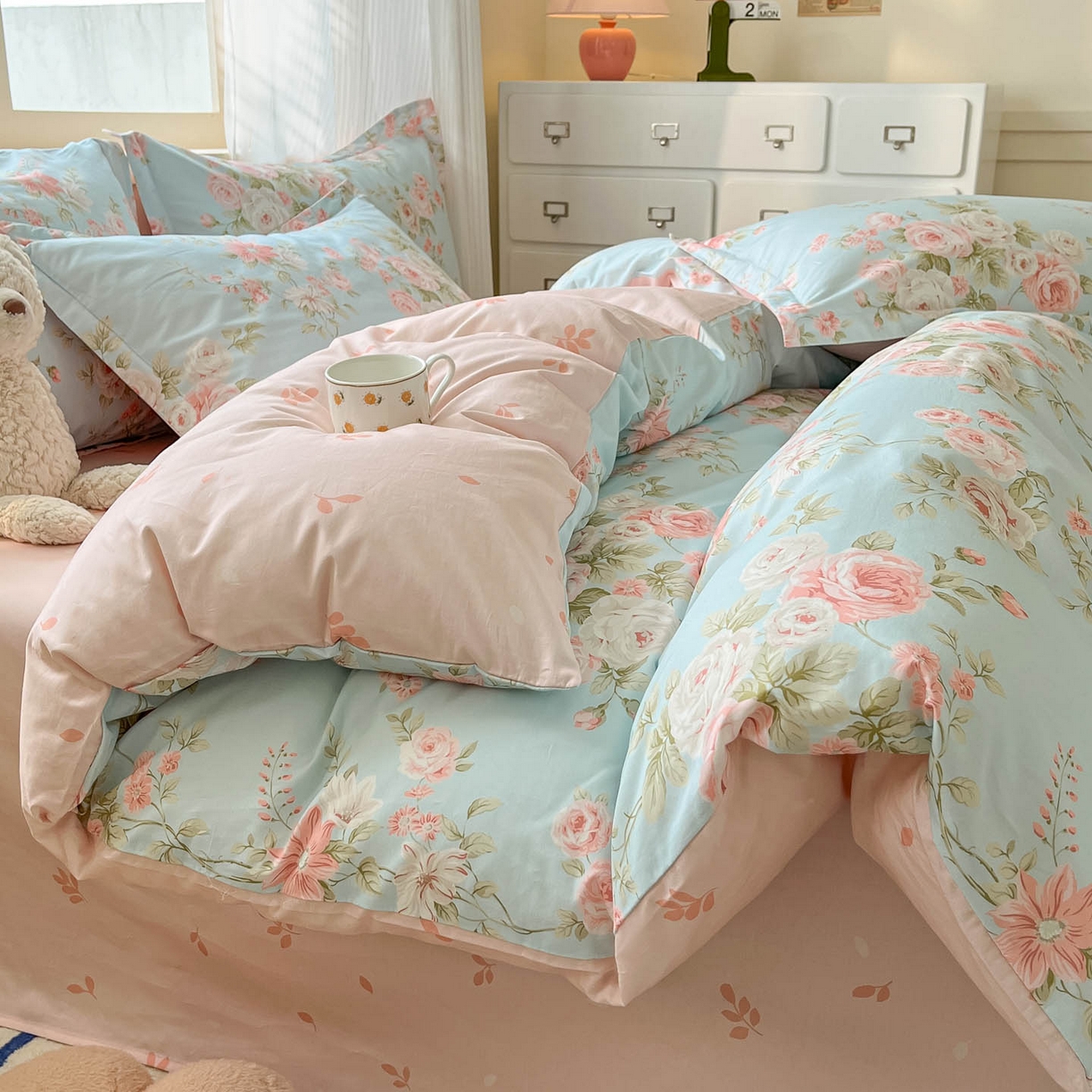 91家纺网 家纺一手货源 找家纺 涵宸家纺 2026新款亲肤舒适全棉印花单被套-68系列 总 A晨汐